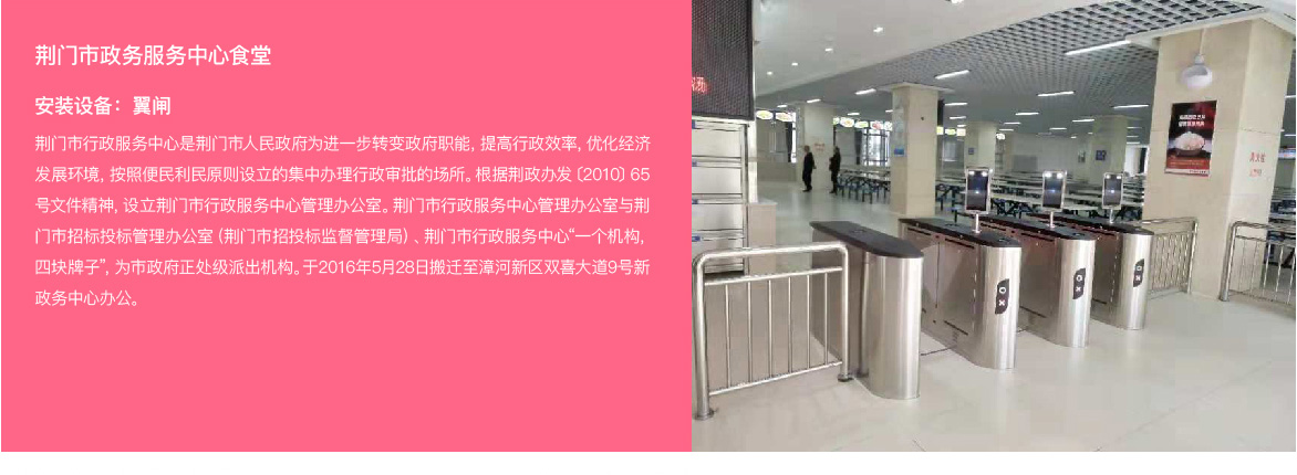 擺閘，翼閘，三輥閘，人臉識別閘機等案例